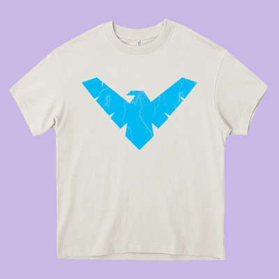 Nightwing Heavy Core Tee Designed By Artisfamous