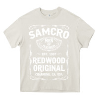 Cream samcro redwood original Heavy Core Tee - artisFamous