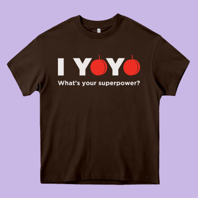 Funny Yoyo Heavy Core Tee Designed By Artisfamous