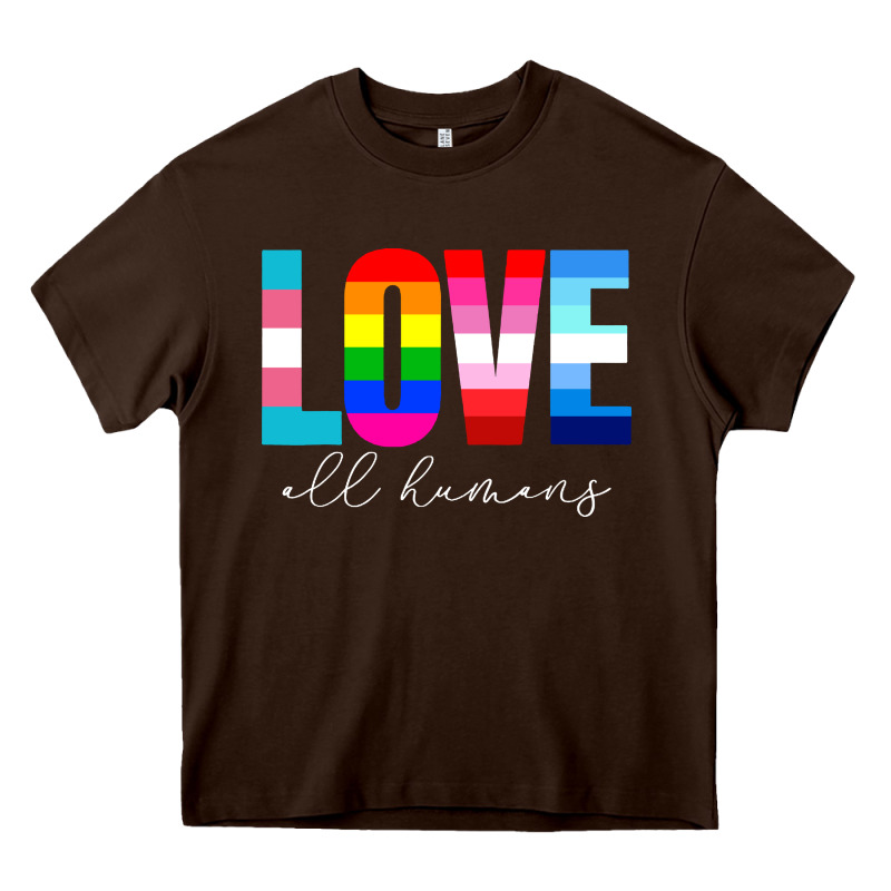 Lgbt Pride Rainbow Love Lgbtq Pride Heavy Core Tee by artisFamous | Teevron