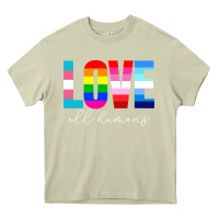 Mossy lgbt pride rainbow love lgbtq pride Heavy Core Tee - artisFamous