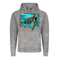 Cloud Rock sea turtle with background Vintage Hoodie - Artiststas
