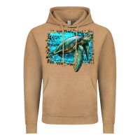 Vintage Camel sea turtle with background Vintage Hoodie - Artiststas