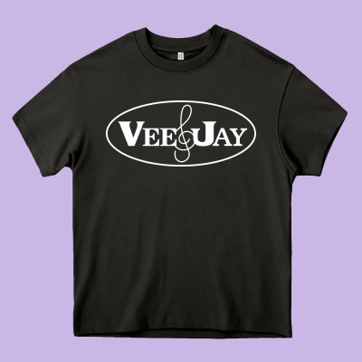 Vee Jay Records Heavy Core Tee Designed By Artisfamous