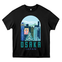 Black Osaka Japan Heavy Core Tee - artisFamous