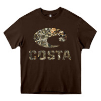 Chocolate Brown costa del mar Heavy Core Tee - artisFamous