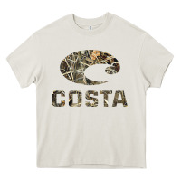 Cream costa del mar Heavy Core Tee - artisFamous