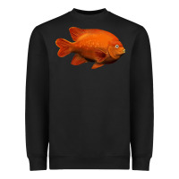 Black California Garibaldi Fish Heavyweight Sweatshirt - RanaPortraitStore