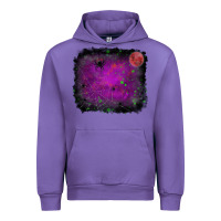 Tulip halloween backround moon Urban Hoodie - RanaPortraitStore