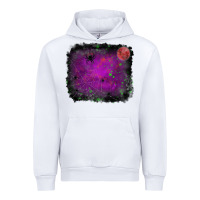 White halloween backround moon Urban Hoodie - RanaPortraitStore