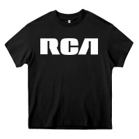 Black rca records Heavy Core Tee - artisFamous