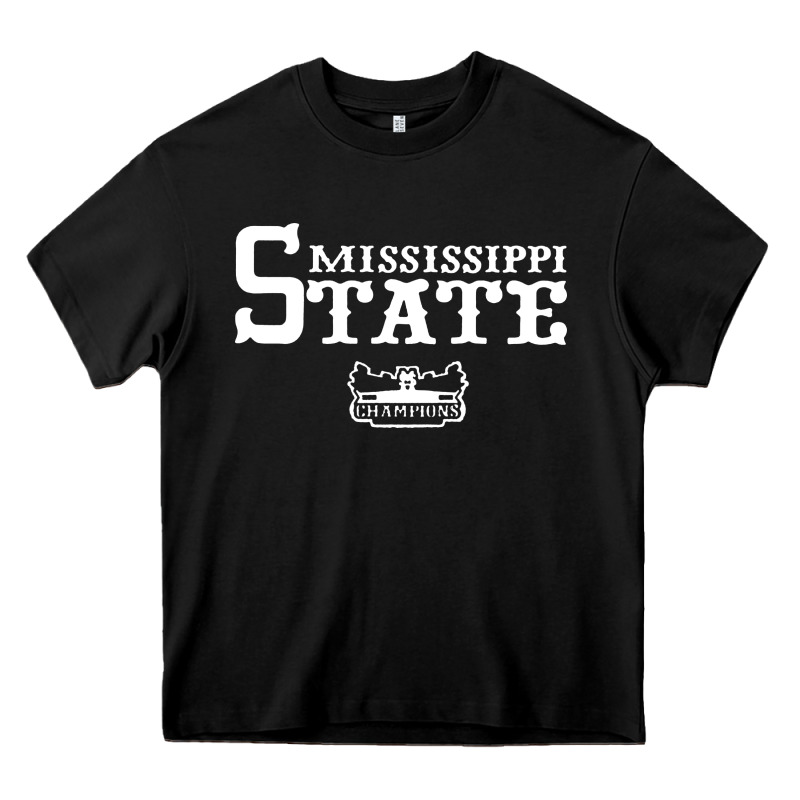 Mississippi State Champs Heavy Core Tee by artisFamous | Teevron