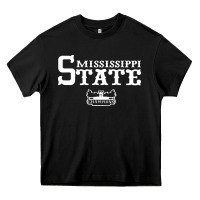 Black mississippi state champs Heavy Core Tee - artisFamous