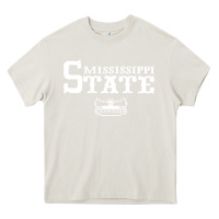 Cream mississippi state champs Heavy Core Tee - artisFamous