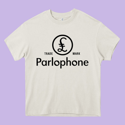Parlophone Records Heavy Core Tee Designed By Artisfamous