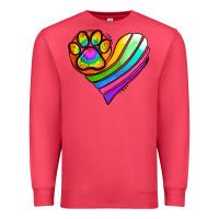 Cardinal Pride Heart Premium Sweatshirt - Jasminsmagicworld