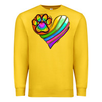 Lemon Pride Heart Premium Sweatshirt - Jasminsmagicworld
