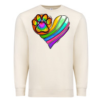 Sandshell Pride Heart Premium Sweatshirt - Jasminsmagicworld