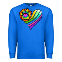 True Royal Pride Heart Premium Sweatshirt - Jasminsmagicworld