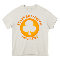Cream silver shamrock novelties Heavy Core Tee - artisFamous