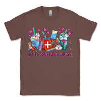Chestnut Coffee Nurse Repeat Nurse Coffee Cups Classic Tee - FaDigitalArtStudio