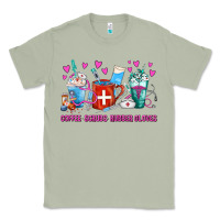 Matcha Coffee Nurse Repeat Nurse Coffee Cups Classic Tee - FaDigitalArtStudio