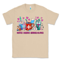 Mushroom Coffee Nurse Repeat Nurse Coffee Cups Classic Tee - FaDigitalArtStudio