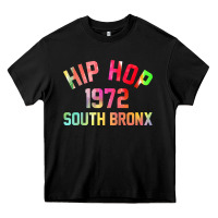 Black hip hop 1972 south bronx Heavy Core Tee - artisFamous