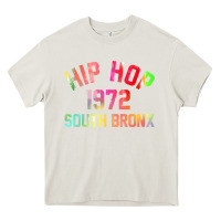 Cream hip hop 1972 south bronx Heavy Core Tee - artisFamous