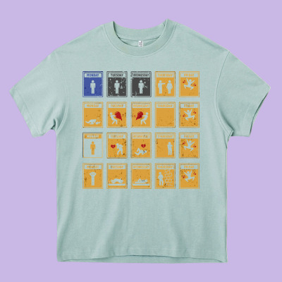 Friday, I'm In Love! Heavy Core Tee Designed By Artisfamous
