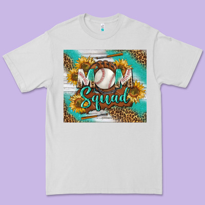 Baseball Mom Squad Tumbler Premium Tee Designed By Bundleandbundleshop