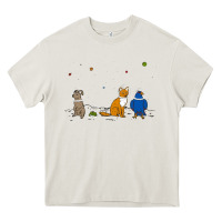 Cream do a barrel roll! Heavy Core Tee - artisFamous