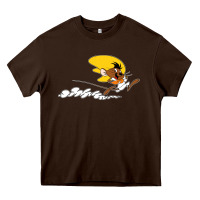 Chocolate Brown speedy gonzales v taz bugs bunny mexico Heavy Core Tee - artisFamous