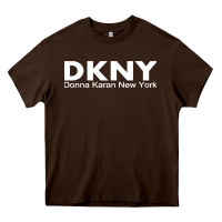 Chocolate Brown dknys Heavy Core Tee - artisFamous