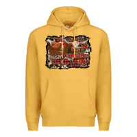 Mustard all i want for christmas is a cow Premium Hoodie - RanaPortraitStore