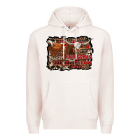 Pale Pink all i want for christmas is a cow Premium Hoodie - RanaPortraitStore