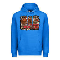 True Royal all i want for christmas is a cow Premium Hoodie - RanaPortraitStore