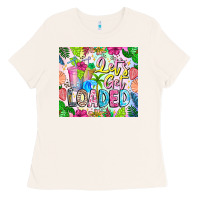Bone Lets Get Loaded Ladies Tee - CowhideDigitalArt