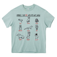 Arona animals i can kill with my bare hands Heavy Core Tee - artisFamous