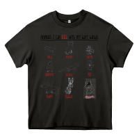 Asphalt animals i can kill with my bare hands Heavy Core Tee - artisFamous