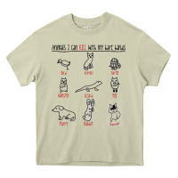 Mossy animals i can kill with my bare hands Heavy Core Tee - artisFamous