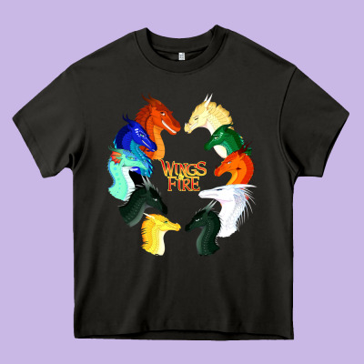 Wings Of Fire Heavy Core Tee Designed By Artisfamous