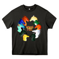 Asphalt wings of fire Heavy Core Tee - artisFamous