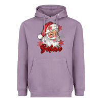 Lavender santa believe Heavyweight Hoodie - RanaPortraitStore