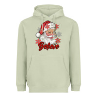 Matcha santa believe Heavyweight Hoodie - RanaPortraitStore