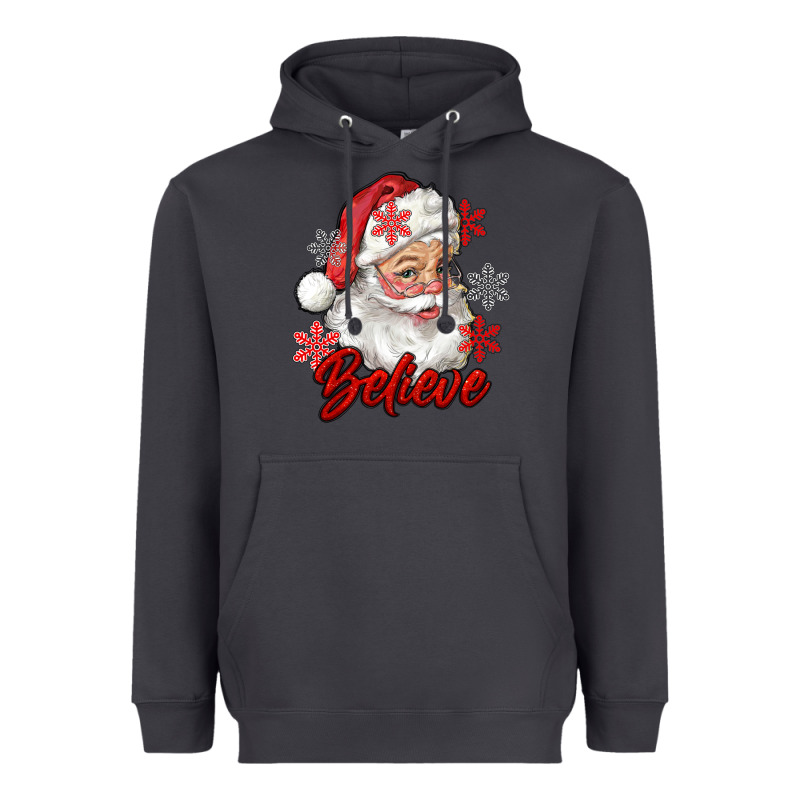 Santa Believe Heavyweight Hoodie by RanaPortraitStore | Teevron
