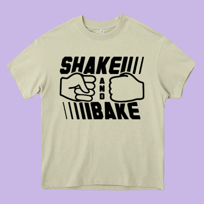 Shake And Bake Heavy Core Tee Designed By Artisfamous
