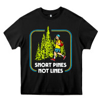 Black snort pines not lines funny boy going to school vintage Heavy Core Tee - artisFamous