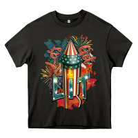 Asphalt Let's get lit Heavy Core Tee - FaDigitalArtStudio