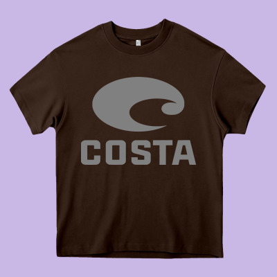 Costa Del Mar Heavy Core Tee Designed By Artisfamous